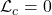 \mathcal{L}_c=0