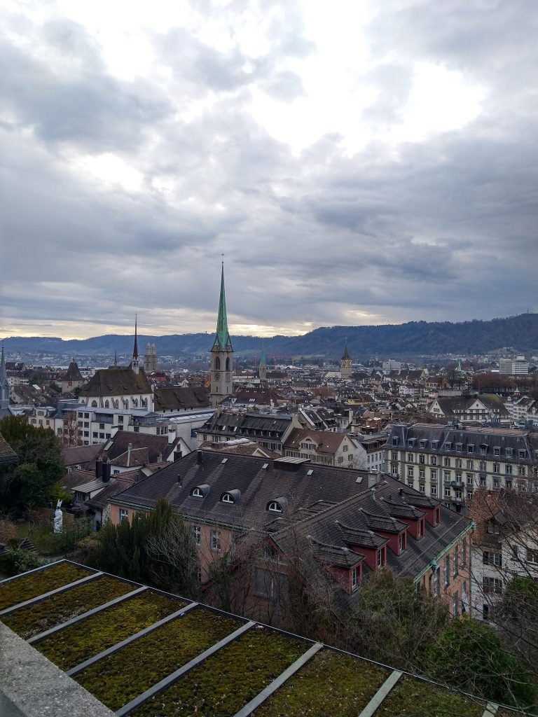 view of zurich